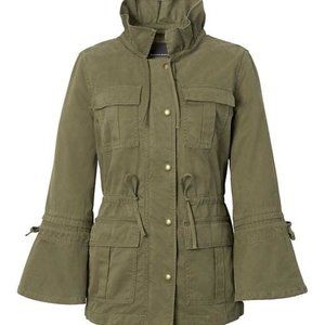 Banana Republic x Olivia Palermo Bell-Sleeve Surplus Jacket Small